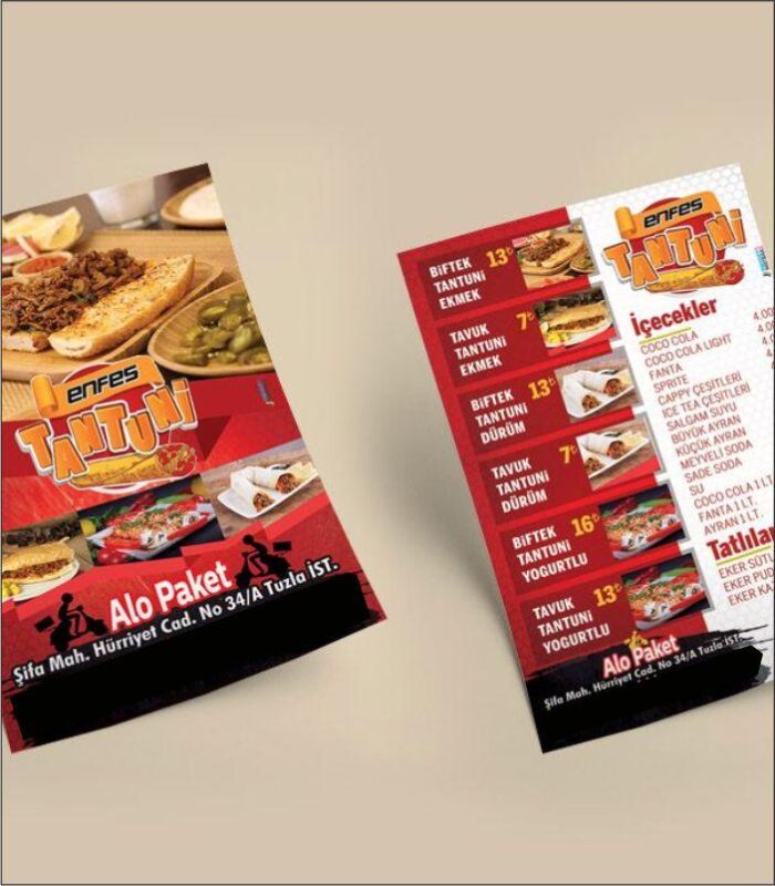 bursa brosur a5 cift yonlu baski