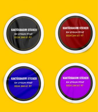 bursa yuvarlak oval etiket